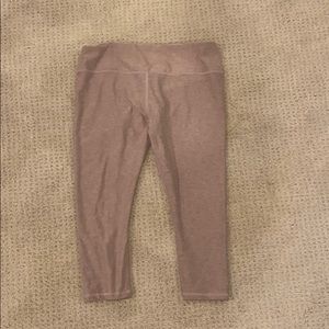 Light Pink Cropped Leggings